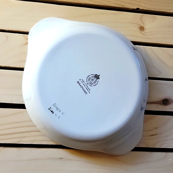 🧀 Royal Worcester Rhapsody Au Gratin Dish .. EVC - Picture 4 of 4